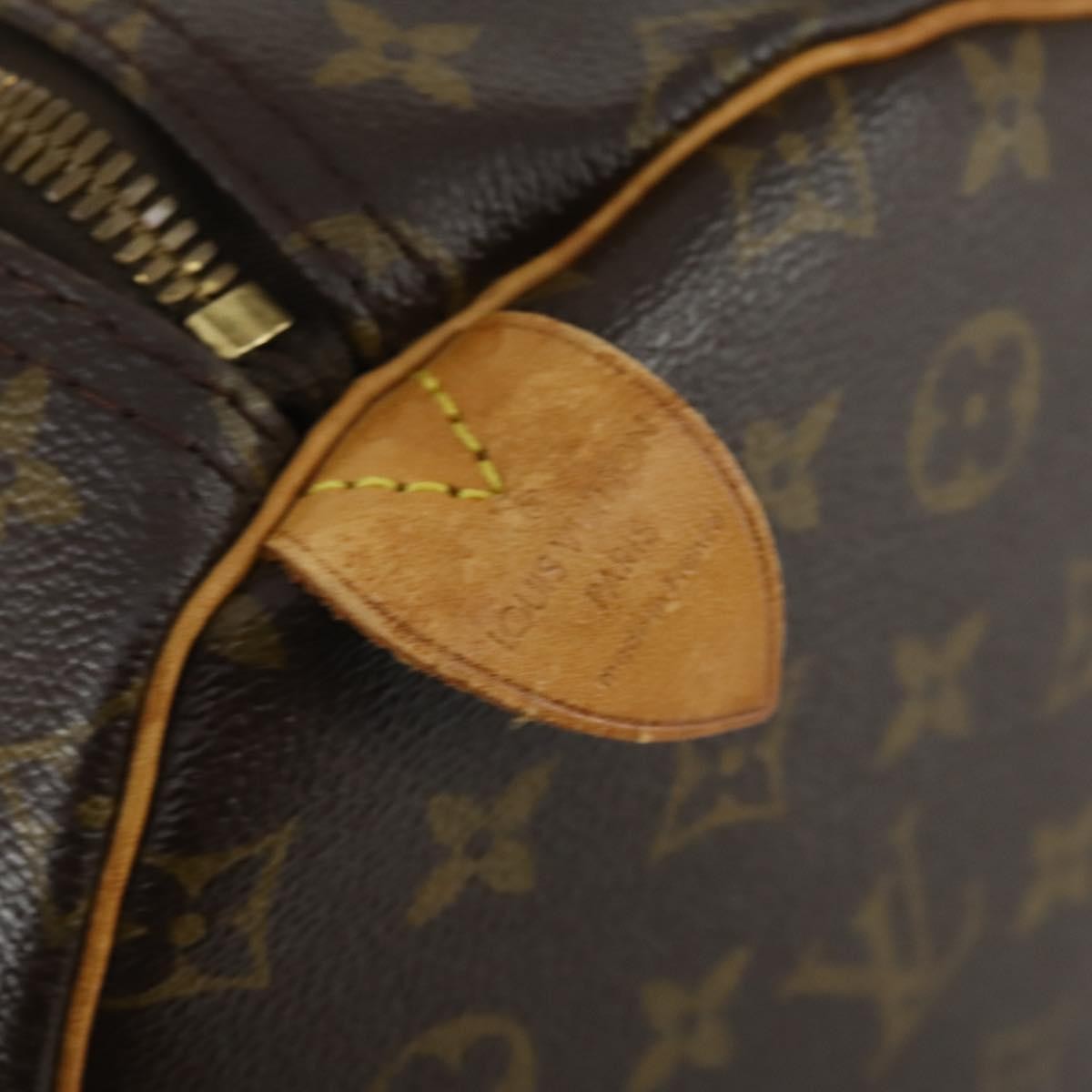 Louis Vuitton Keepall Monogram Canvas Brown Canvas Travel Bag Bag (Pre-Owned)