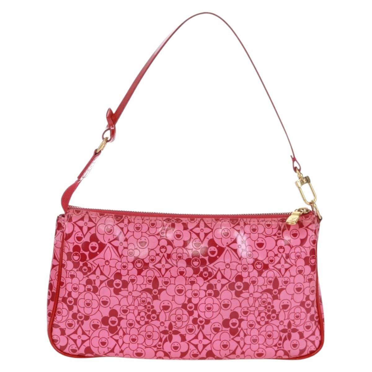 Louis Vuitton Pochette Accessoires Cosmic Blossom Pink Pvc Clutche & Pouche Bag (Pre-Owned)