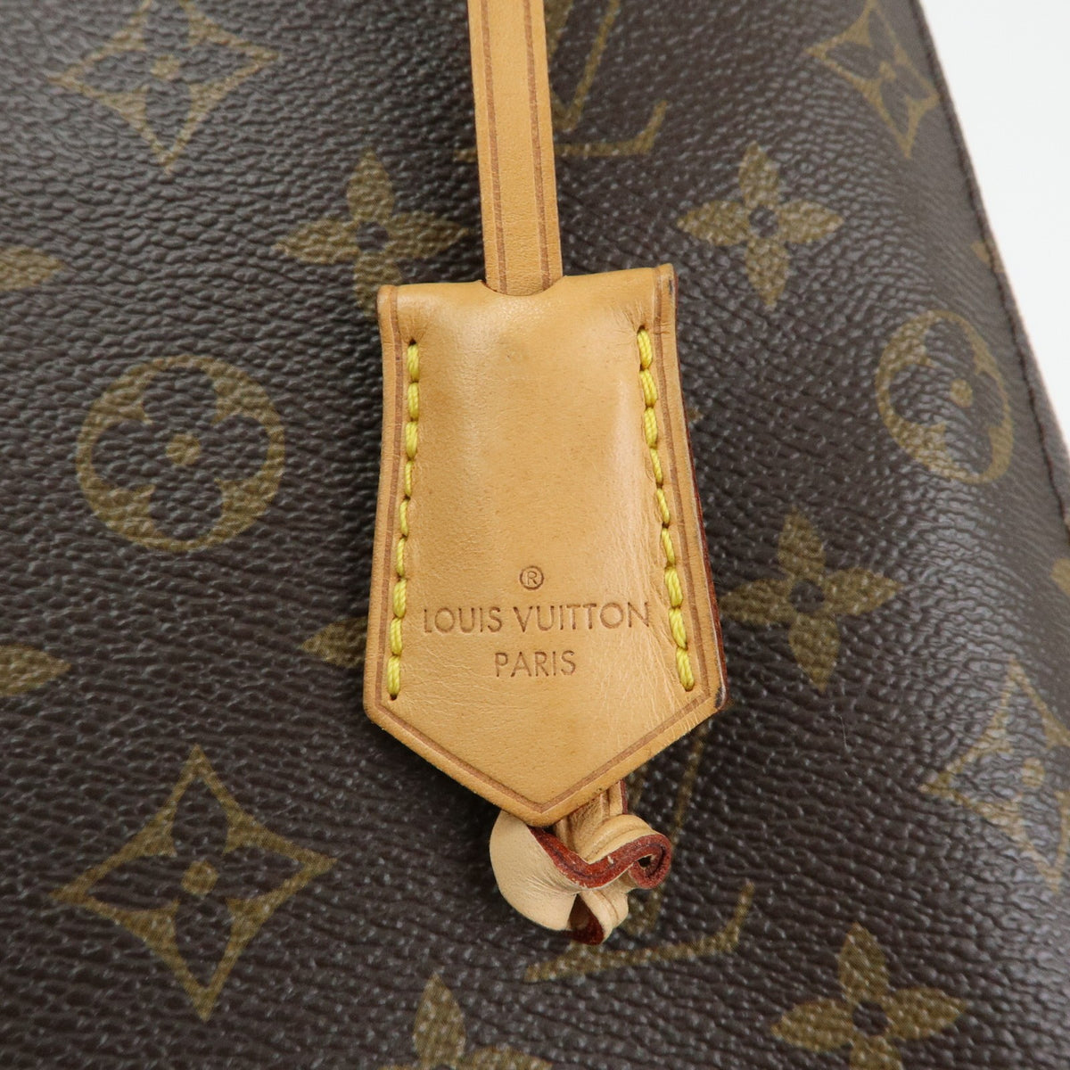 Louis Vuitton Montaigne Monogram Canvas Brown Canvas Handbag (Pre-Owned)