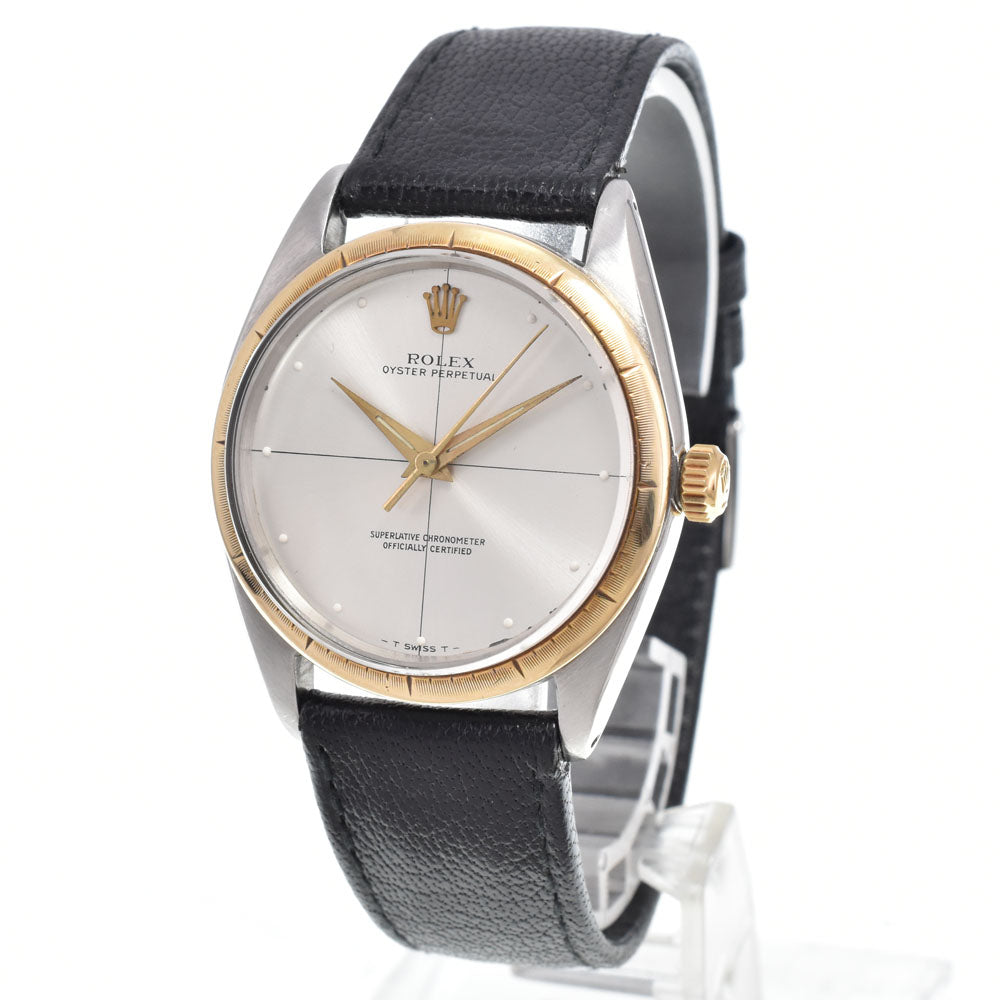Rolex Oyster Perpetual Automatic Stainless Steel And Yellow Gold Watch (Pre-Owned)