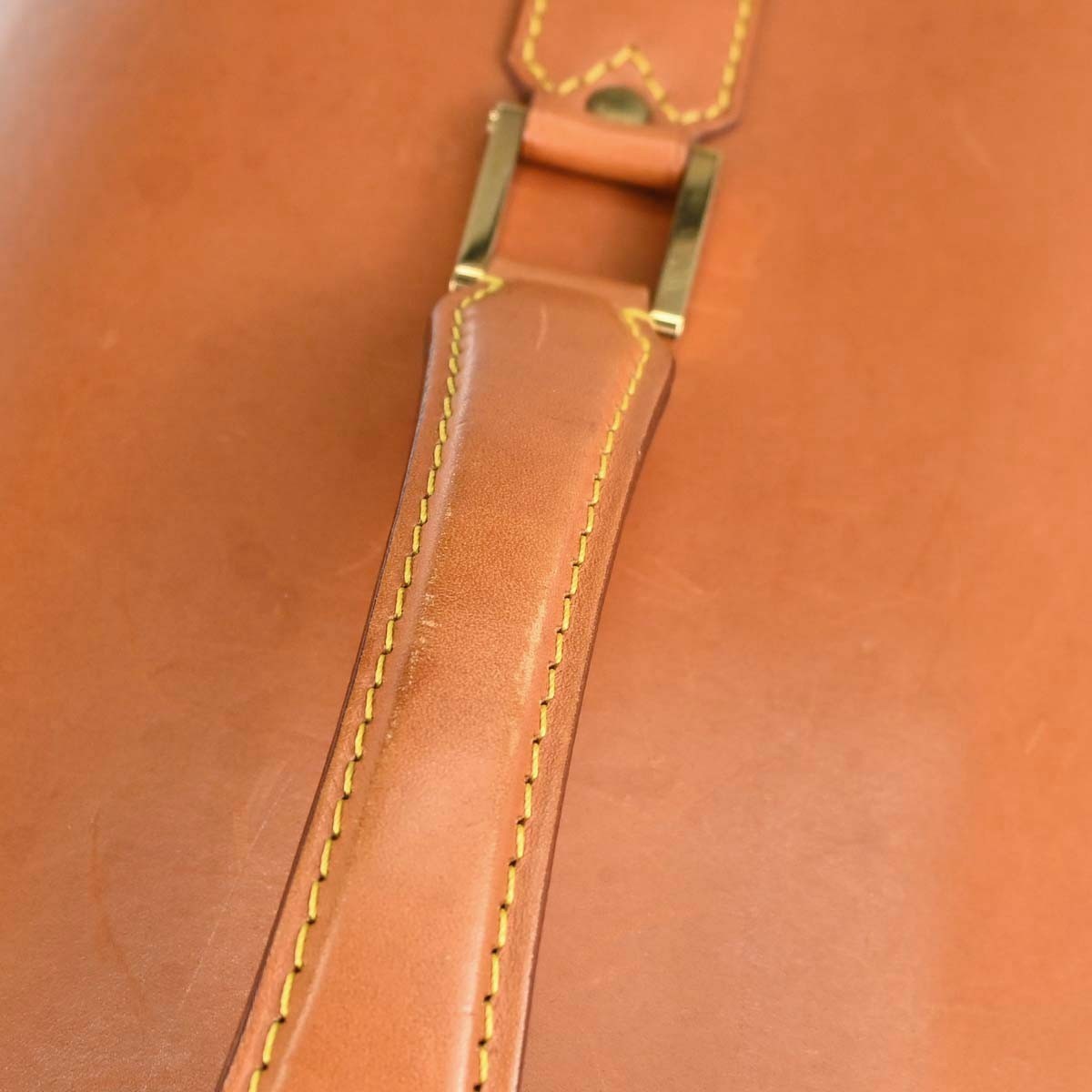 Louis Vuitton Nubie Weekender Nomade Leather Brown Leather Travel Bag Bag (Pre-Owned)