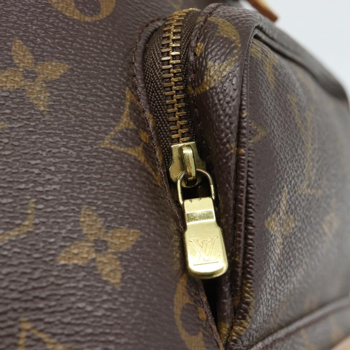 Louis Vuitton Vintage Montsouris Monogram Canvas Brown Canvas Backpack Bag (Pre-Owned)