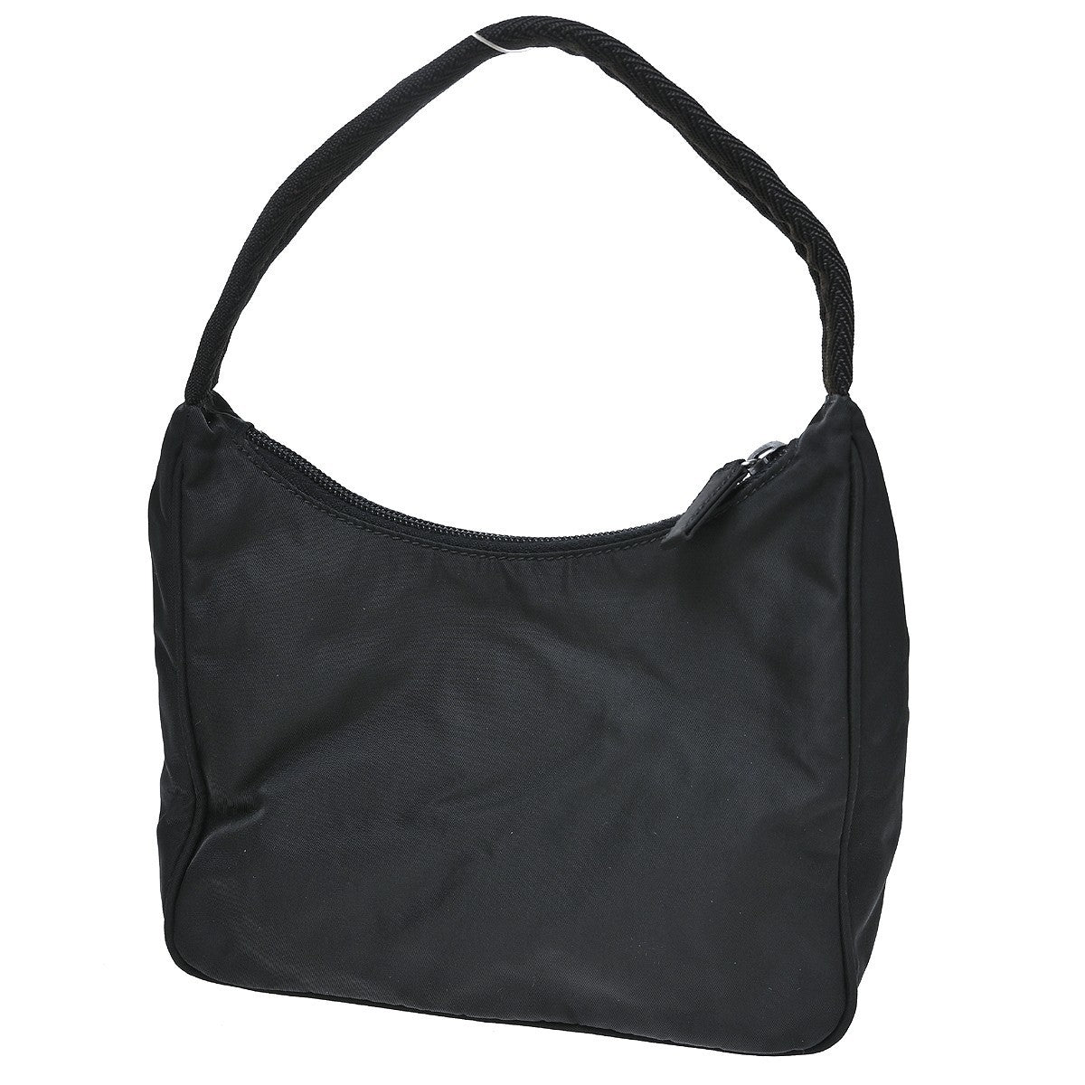 Prada Hobo Tessuto Black Nylon Handbag (Pre-Owned)