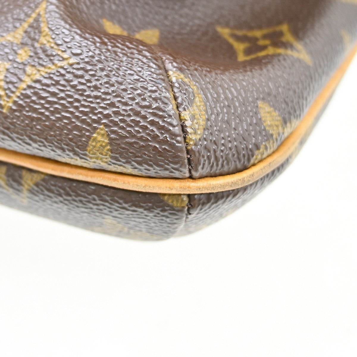 Louis Vuitton Musette Tango Monogram Canvas Brown Canvas Shoulder Bag Bag (Pre-Owned)