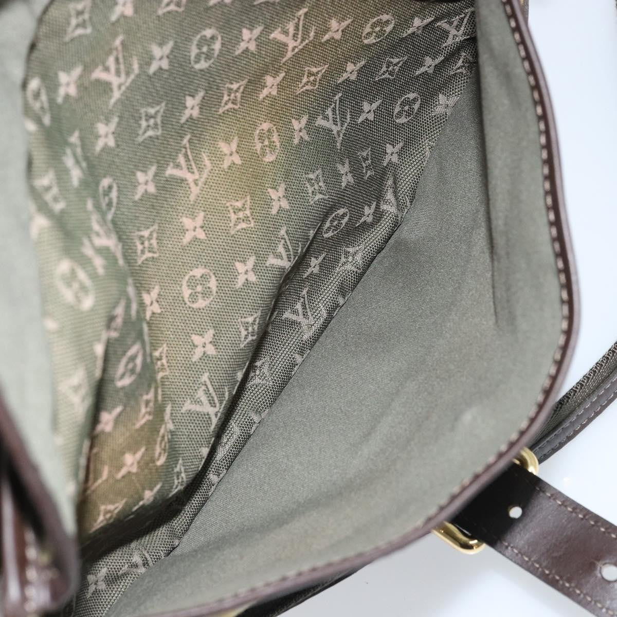 Louis Vuitton Marjorie Mini Lin Khaki Canvas Shoulder Bag Bag (Pre-Owned)