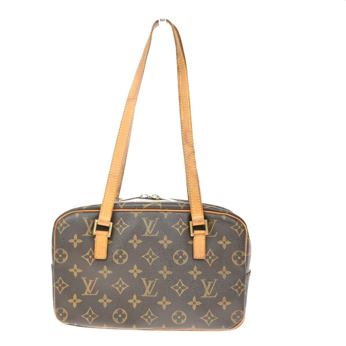 Louis Vuitton Cite Monogram Canvas Brown Canvas Handbag (Pre-Owned)