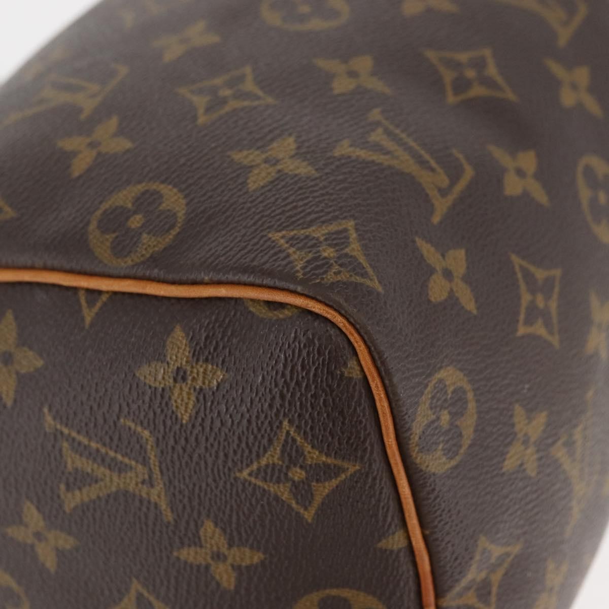Louis Vuitton Speedy Monogram Canvas Brown Canvas Handbag (Pre-Owned)