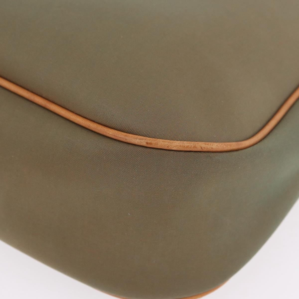 Burberry Shoulder Bag Nova Check Coated Canvas Khaki Canvas Shoulder Bag Bag (Pre-Owned)
