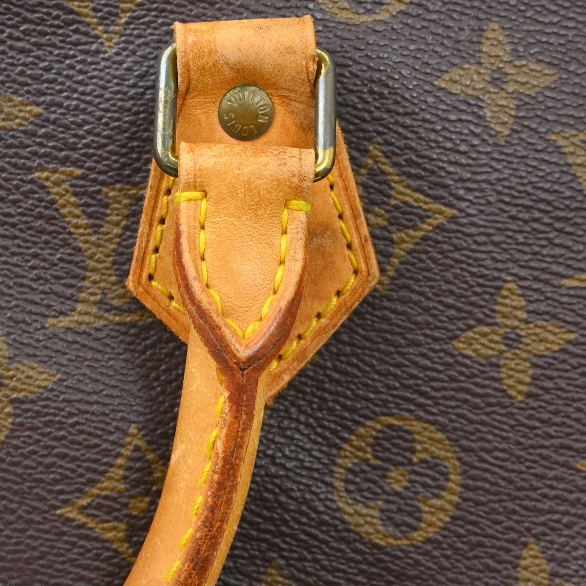 Louis Vuitton Speedy Monogram Canvas Brown Canvas Handbag (Pre-Owned)