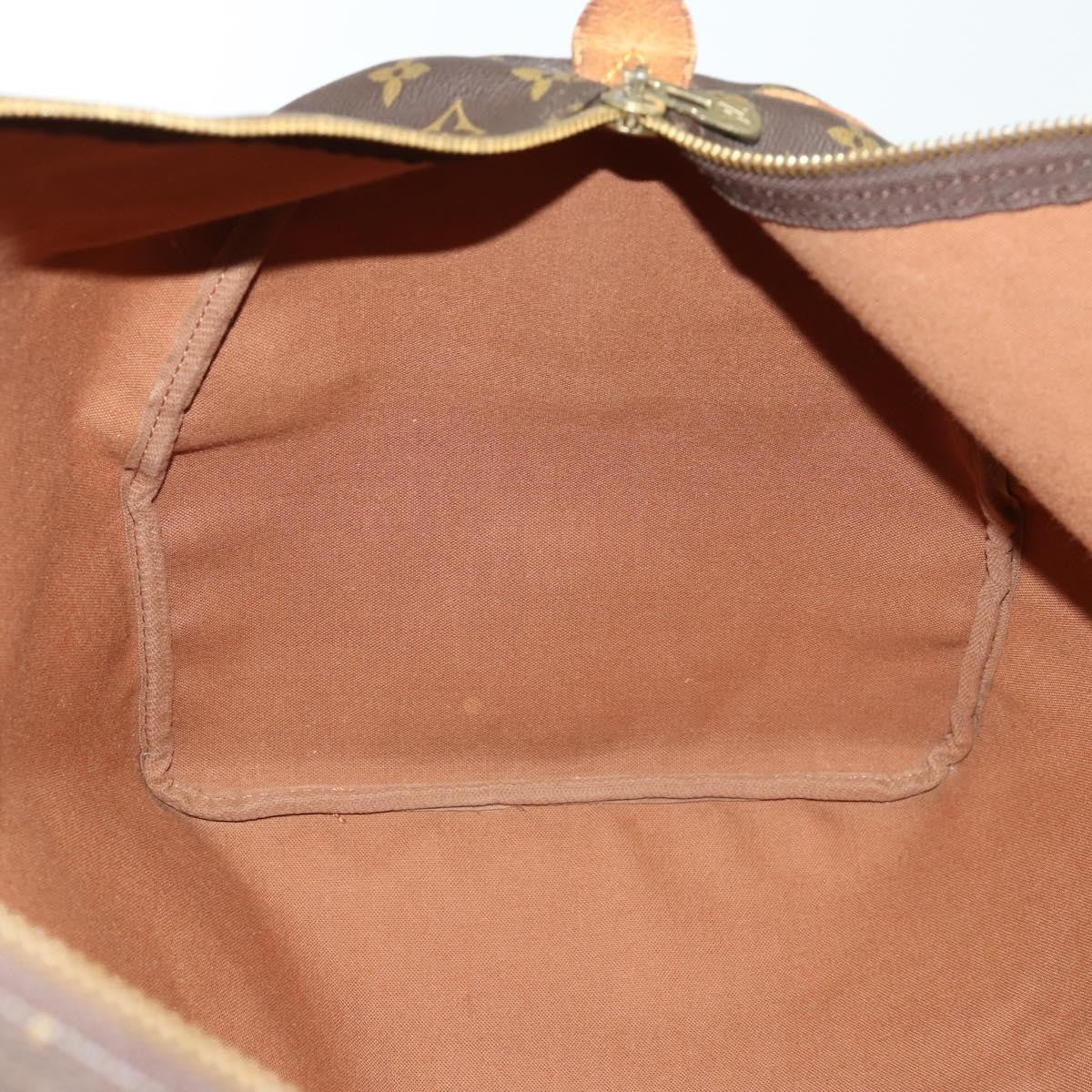 Louis Vuitton Keepall Monogram Canvas Brown Canvas Travel Bag Bag (Pre-Owned)