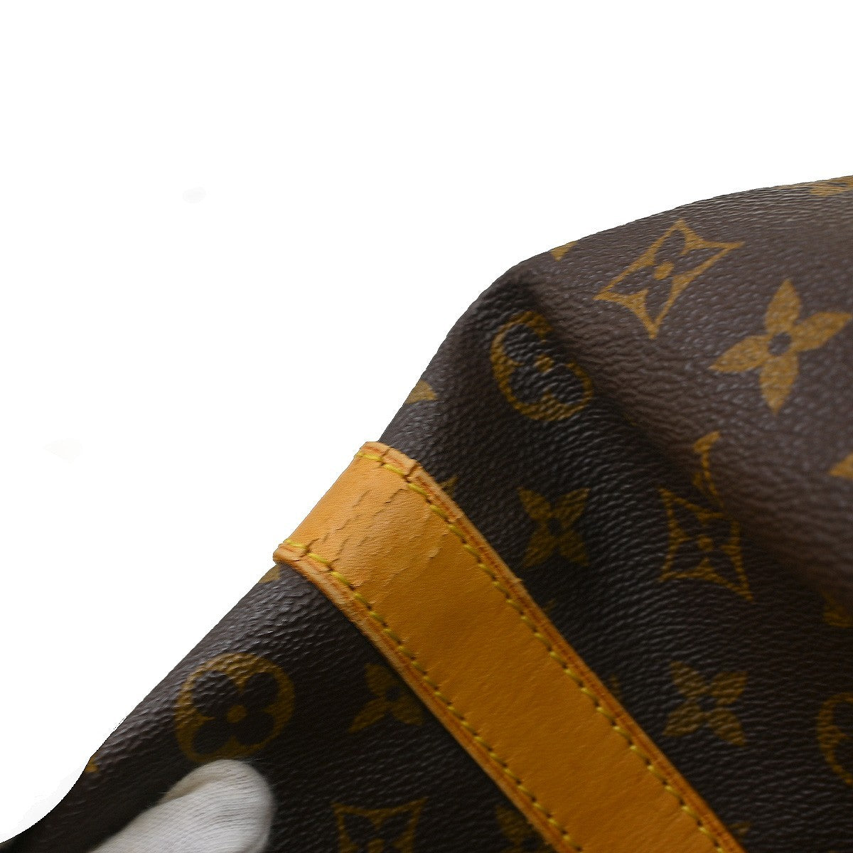 Louis Vuitton Keepall Monogram Canvas Brown Canvas Travel Bag Bag (Pre-Owned)