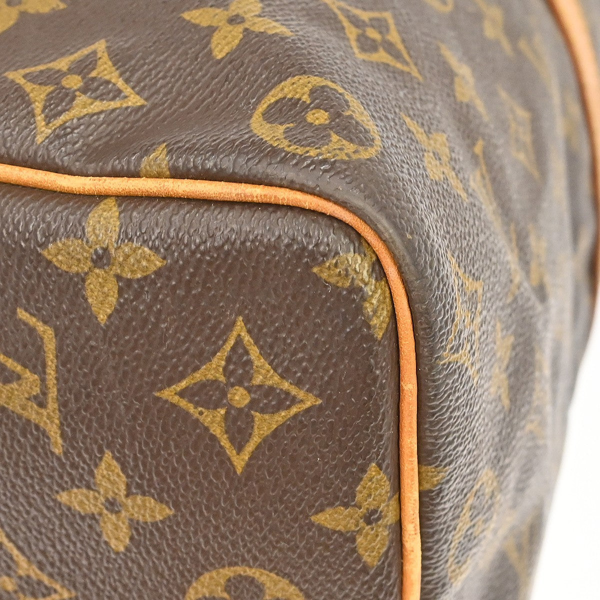 Louis Vuitton Keepall Monogram Canvas Brown Canvas Travel Bag Bag (Pre-Owned)