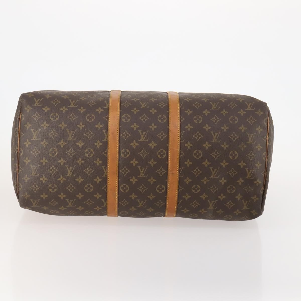 Louis Vuitton Keepall Monogram Canvas Brown Canvas Travel Bag Bag (Pre-Owned)