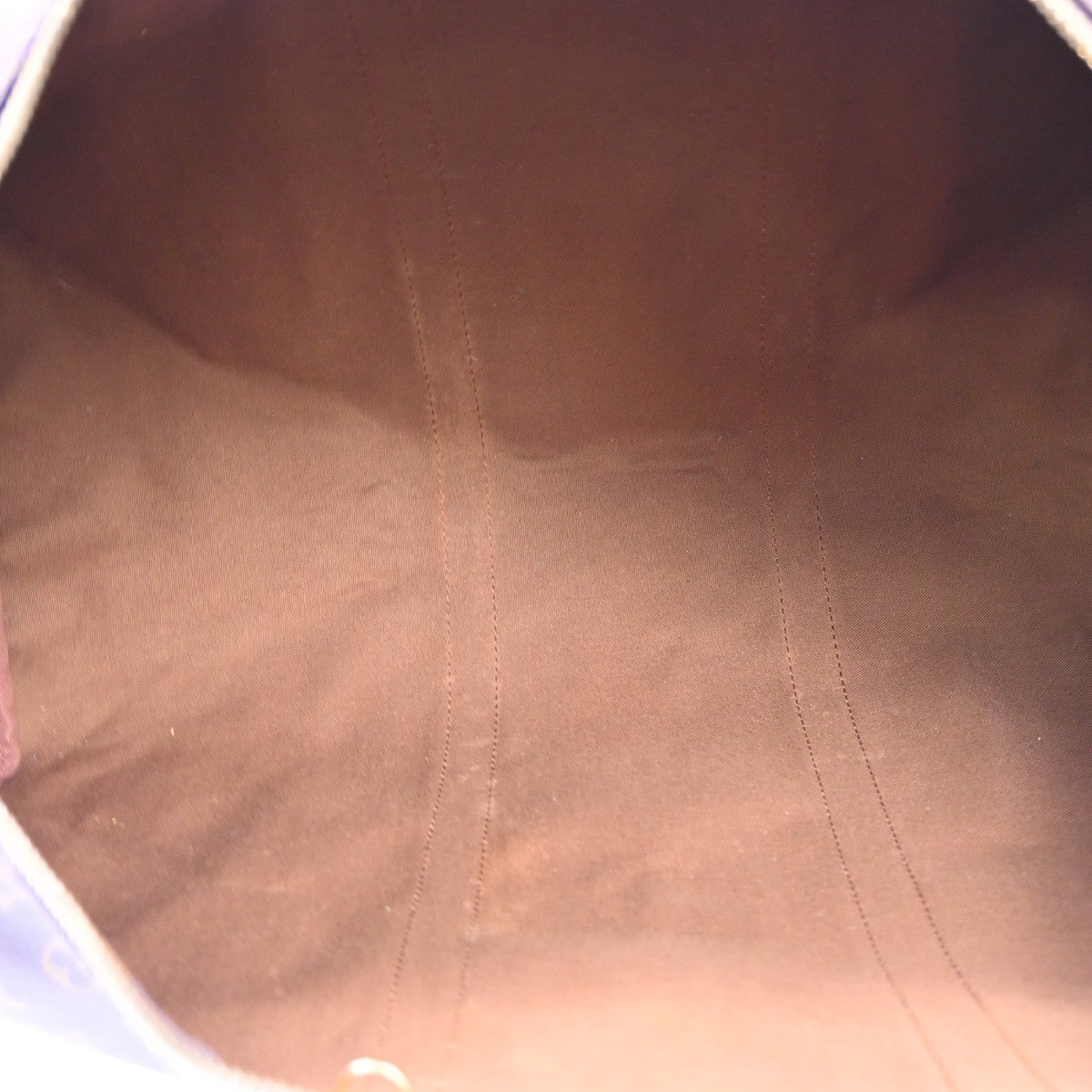 Louis Vuitton Keepall Canvas Brown Canvas Travel Bag Bag (Pre-Owned)