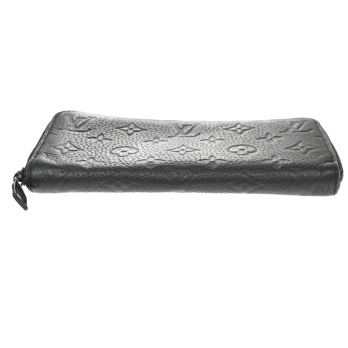 Louis Vuitton Clemence Monogram Empreinte Leather Black Leather Wallets Accessory (Pre-Owned)