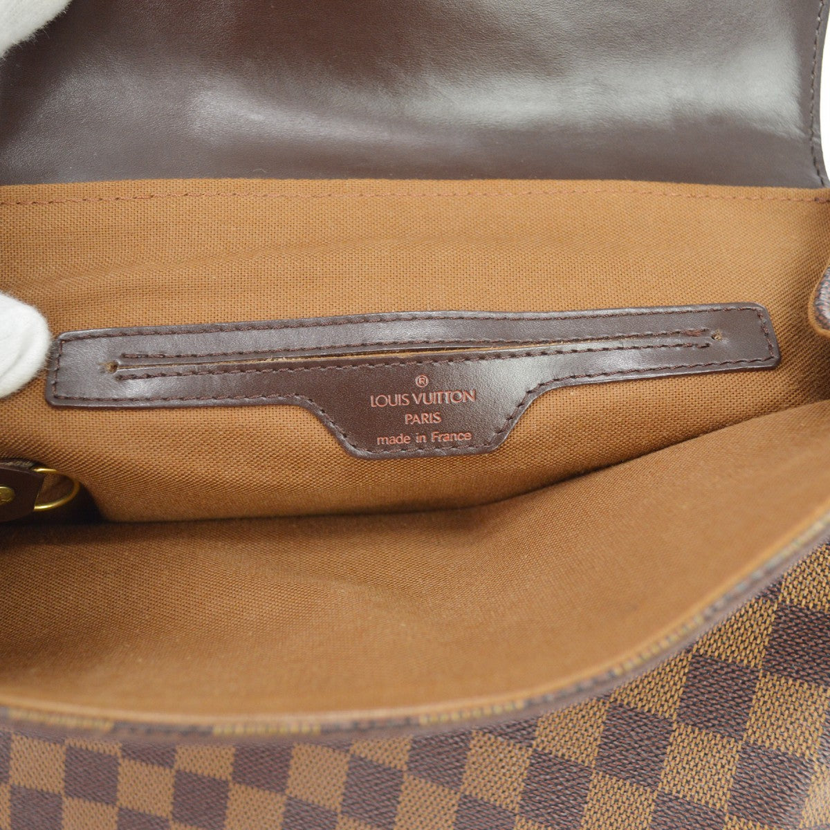 Louis Vuitton Soho Damier Brown Canvas Backpack Bag (Pre-Owned)