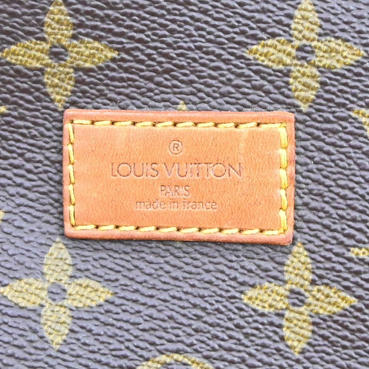 Louis Vuitton Saumur Monogram Canvas Brown Canvas Shoulder Bag Bag (Pre-Owned)