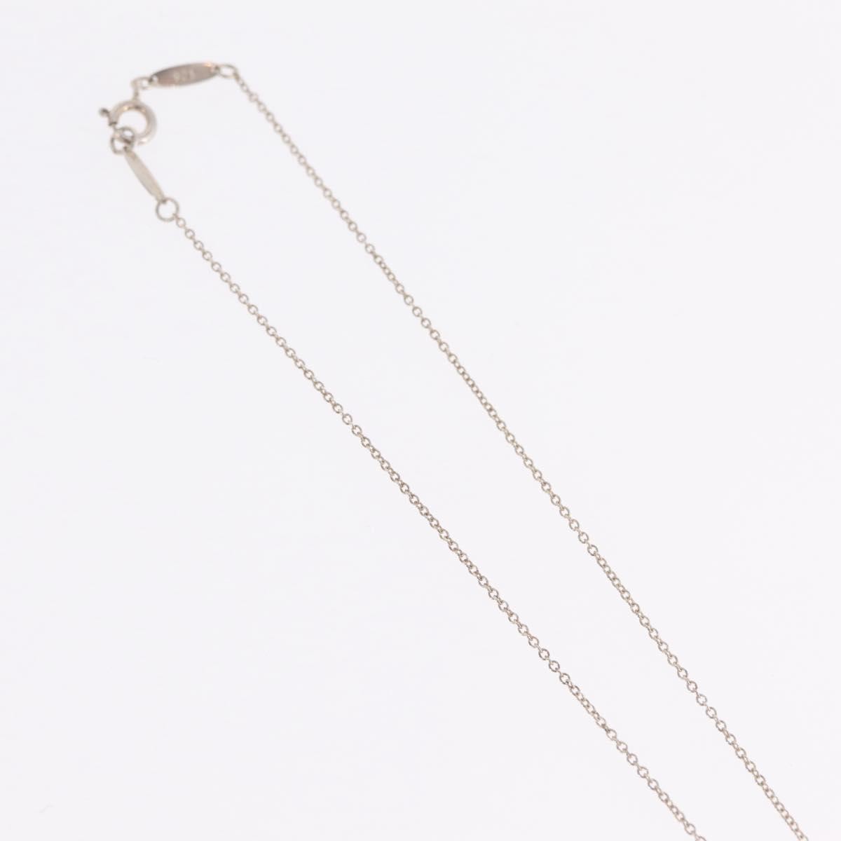 Tiffany & Co. Elsa Peretti Open Heart Pendant Sterling Silver Silver Sterling_Silver Necklace Jewelry (Pre-Owned)