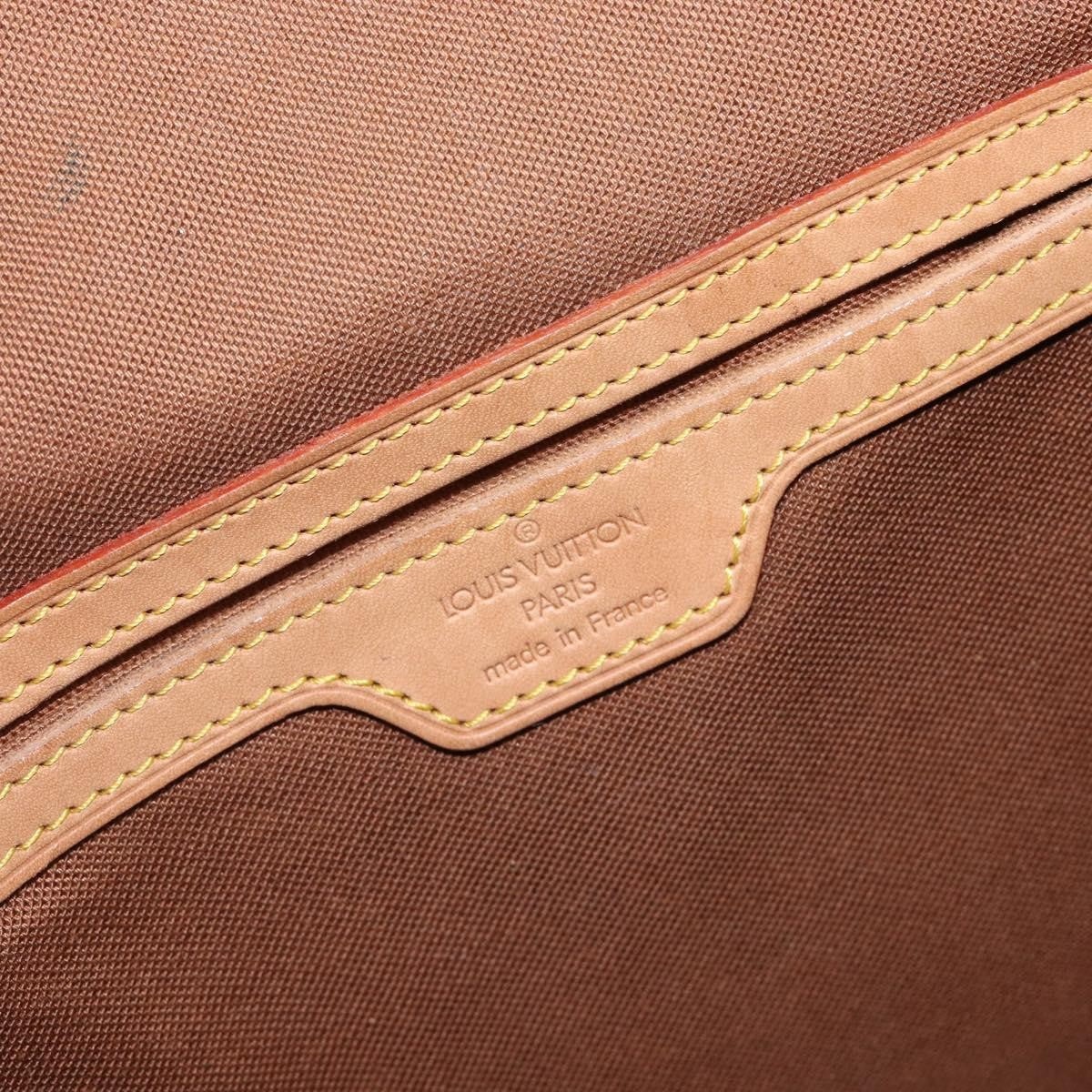 Louis Vuitton Vintage Montsouris Monogram Canvas Brown Canvas Backpack Bag (Pre-Owned)