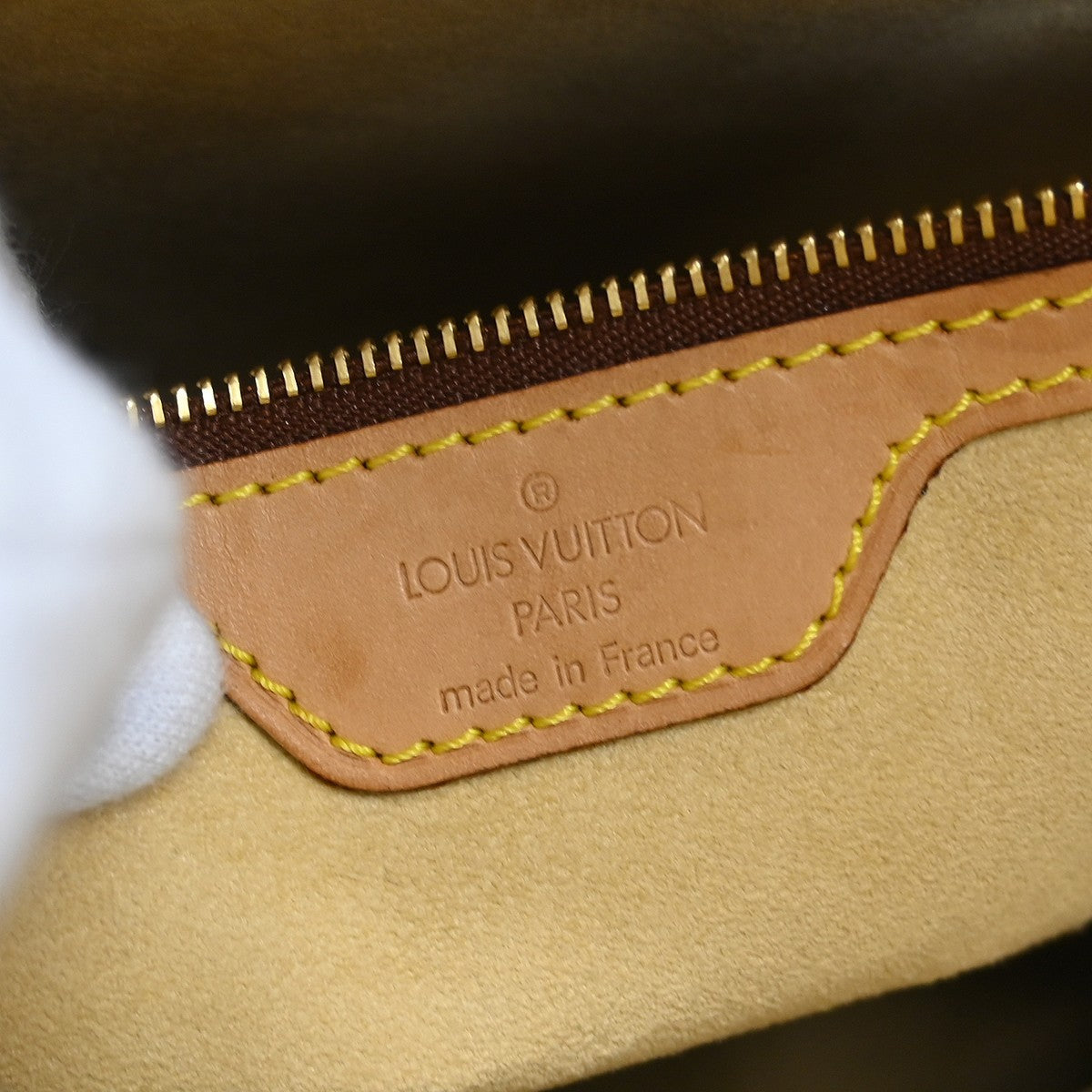 Louis Vuitton Looping Monogram Canvas Brown Canvas Handbag (Pre-Owned)