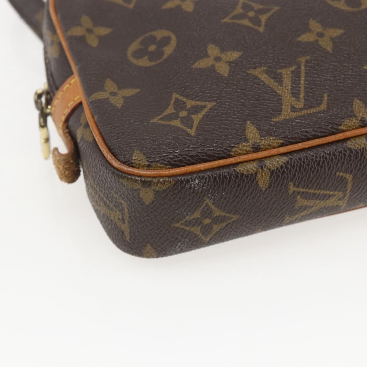 Louis Vuitton Pochette Marly Bandouliere Monogram Canvas Brown Canvas Handbag (Pre-Owned)