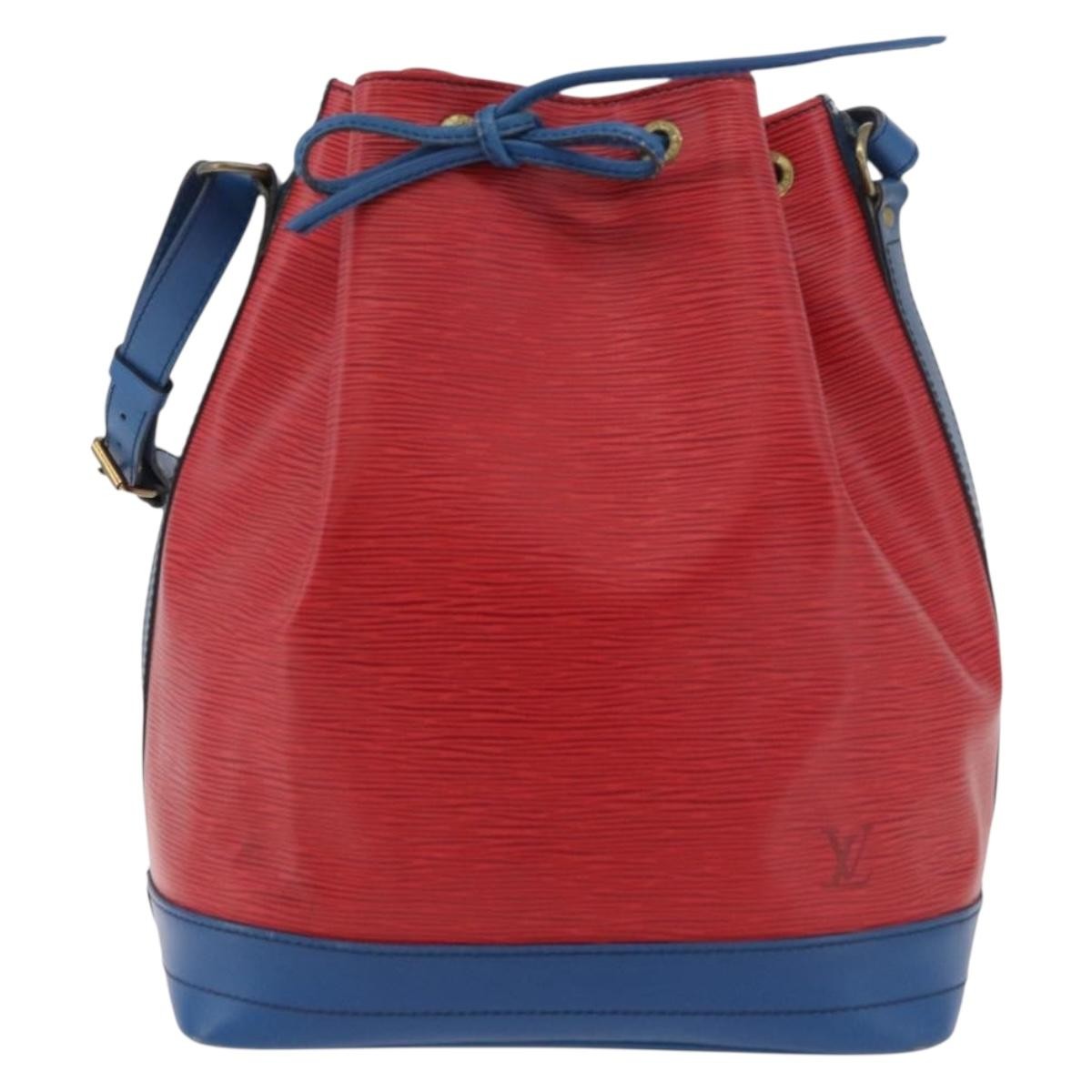 Louis Vuitton Bicolor Noe Epi Leather Red Leather Shoulder Bag Bag (Pre-Owned)