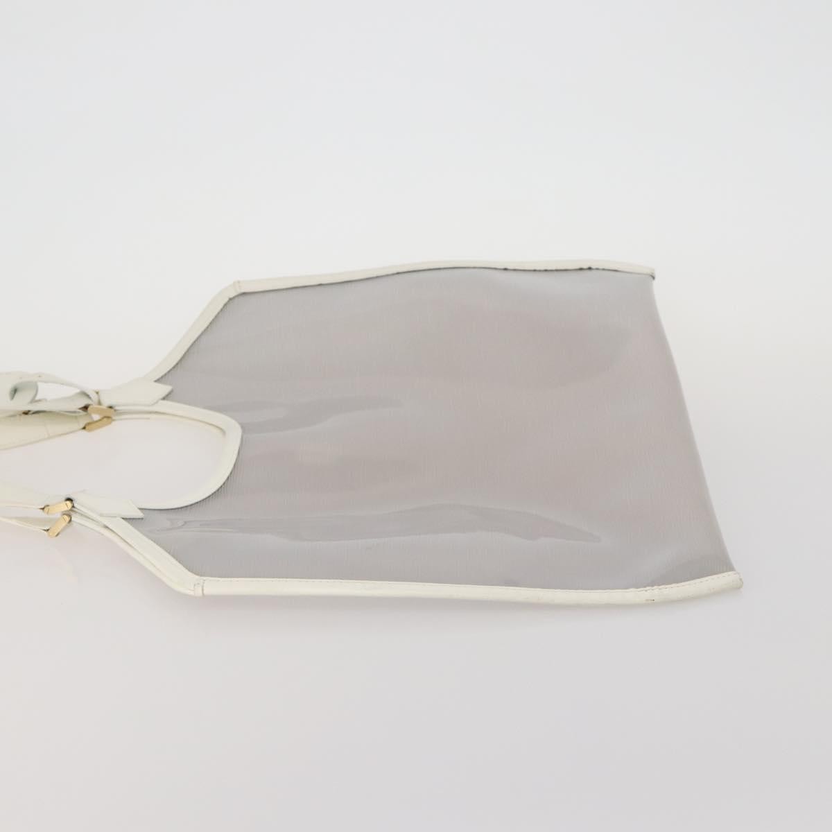 Louis Vuitton Plage Lagoon Bay Vinyl Epi Leather White Plastic Handbag (Pre-Owned)
