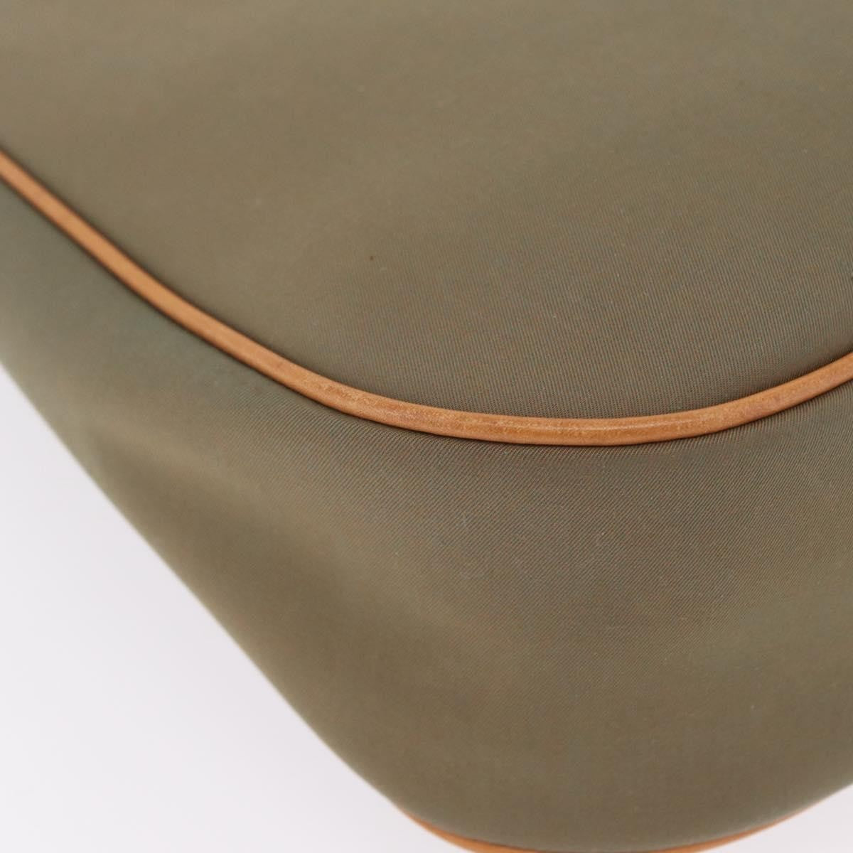 Burberry Shoulder Bag Nova Check Coated Canvas Khaki Canvas Shoulder Bag Bag (Pre-Owned)