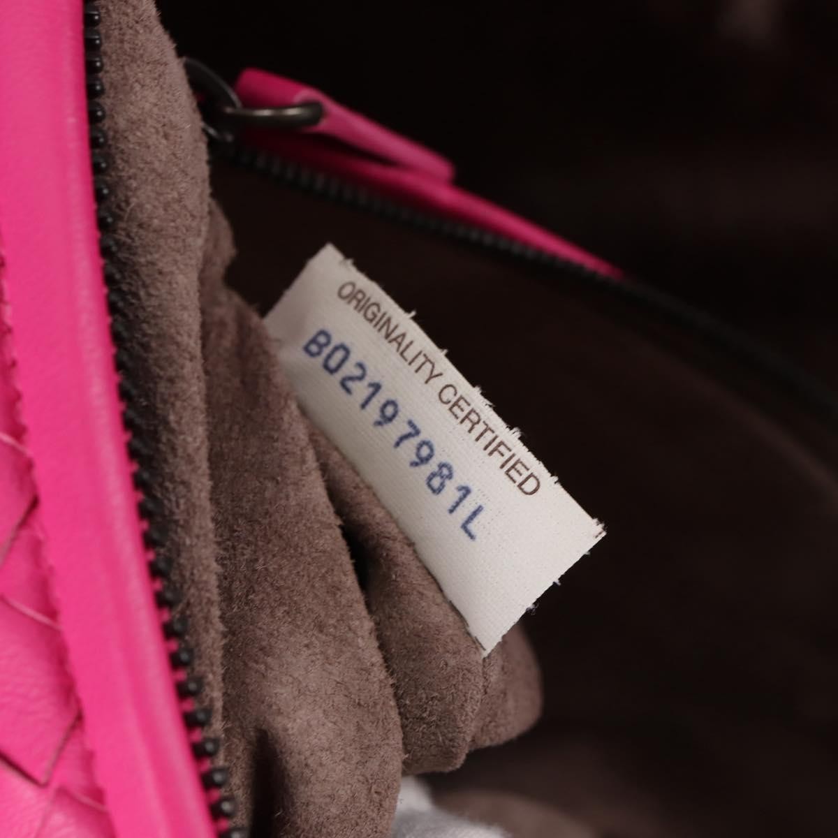 Bottega Veneta Veneta Hobo Intrecciato Nappa Pink Leather Bag (Pre-Owned)