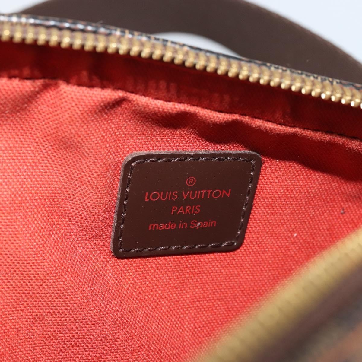 Louis Vuitton Geronimos Waist Damier Ebene Brown Canvas Shoulder Bag Bag (Pre-Owned)