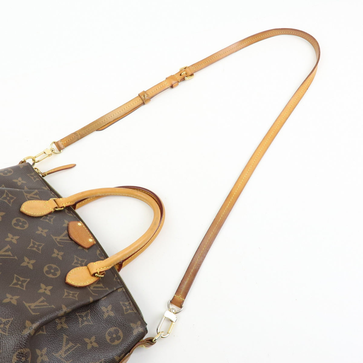 Louis Vuitton Turenne Monogram Canvas Brown Canvas Handbag (Pre-Owned)