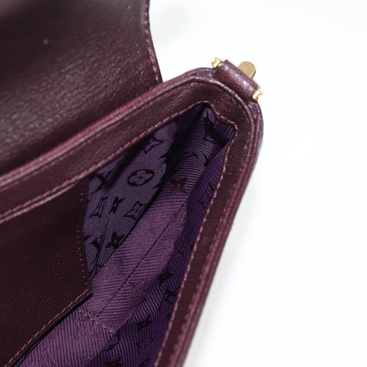 Louis Vuitton Avant Garde Pochette Leather With Suede Brown Leather Bag (Pre-Owned)