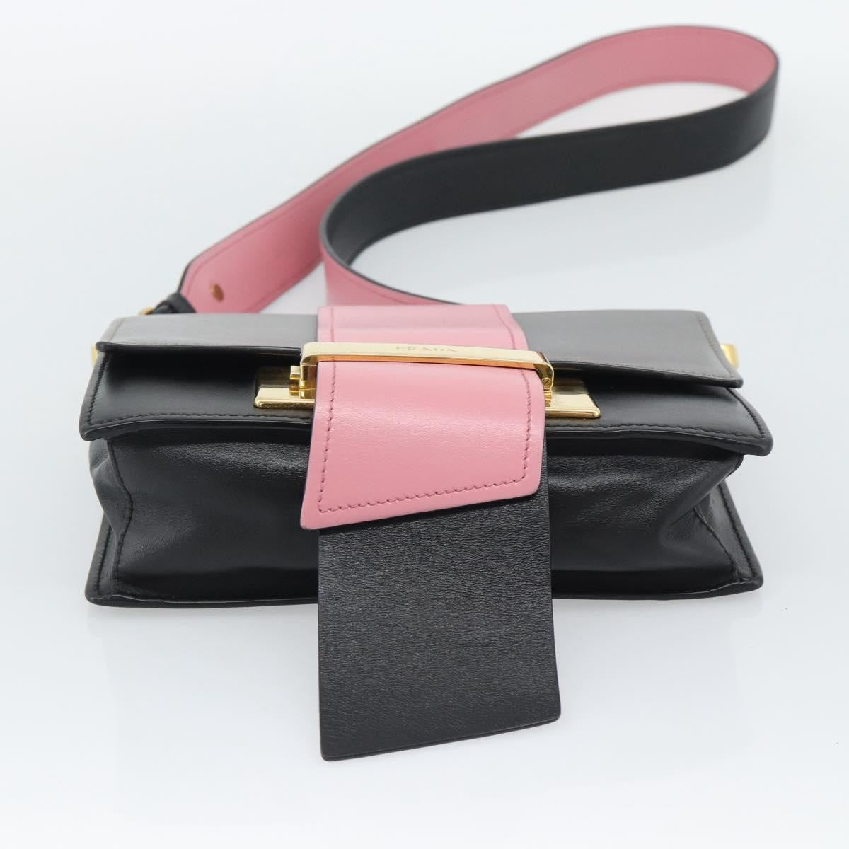 Prada Metal Ribbon City Calfskin Multicolour Leather Shoulder Bag Bag (Pre-Owned)