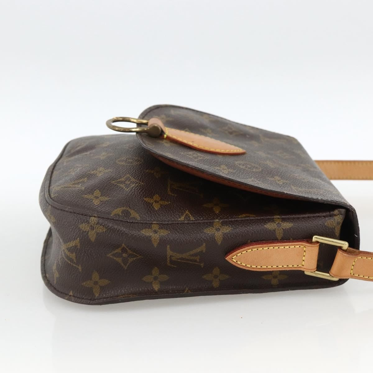 Louis Vuitton Saint Cloud Monogram Canvas Brown Canvas Handbag (Pre-Owned)