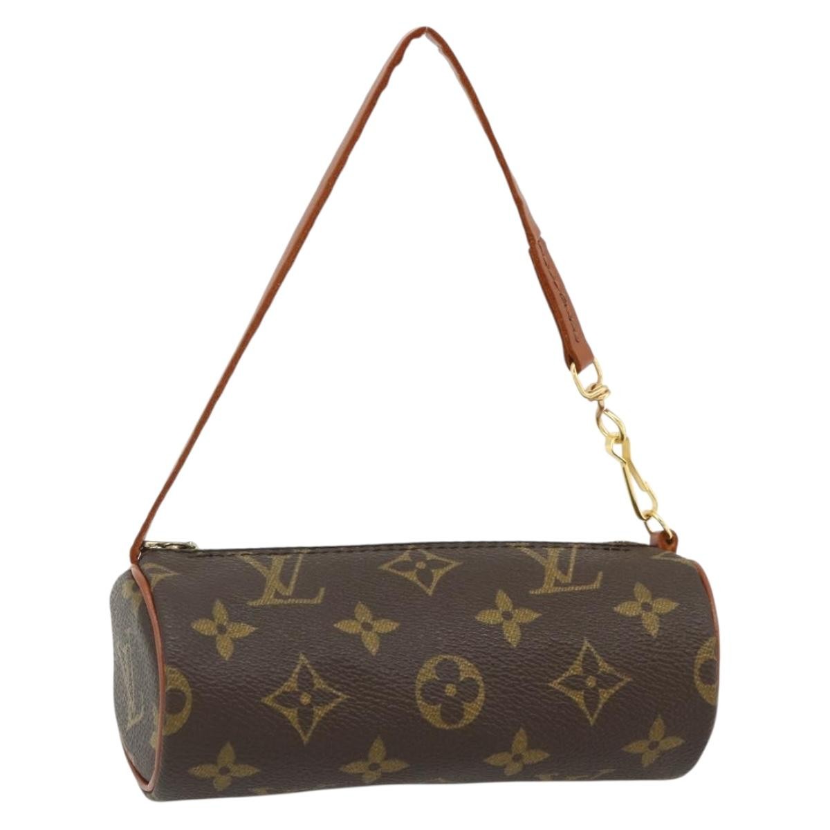Louis Vuitton Papillon Pochette Monogram Canvas Brown Canvas Clutche & Pouche Bag (Pre-Owned)