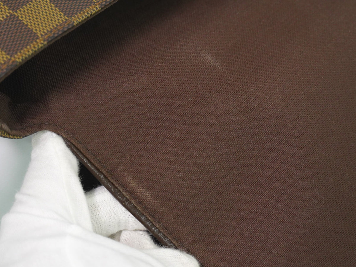 Louis Vuitton Brooklyn Damier Brown Canvas Handbag (Pre-Owned)