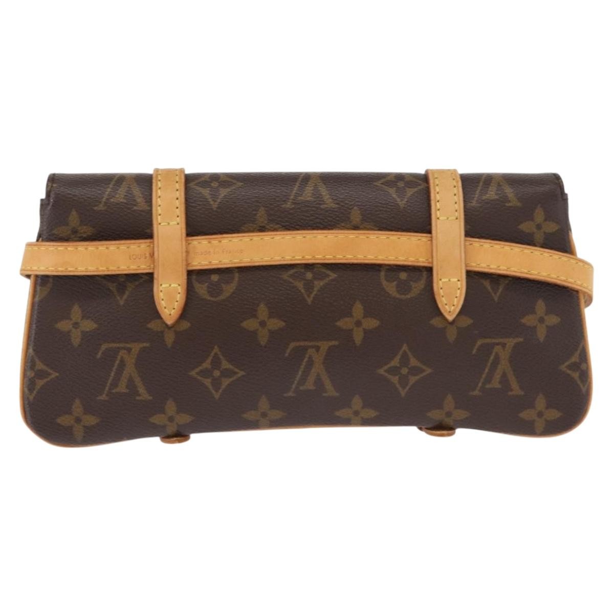 Louis Vuitton Marelle Waist Monogram Canvas Brown Canvas Clutche & Pouche Bag (Pre-Owned)