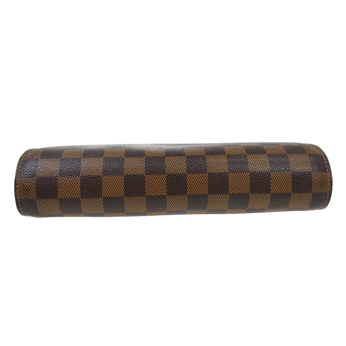 Louis Vuitton Pochette Saint Louis Damier Ebene Brown Canvas Clutche & Pouche Bag (Pre-Owned)