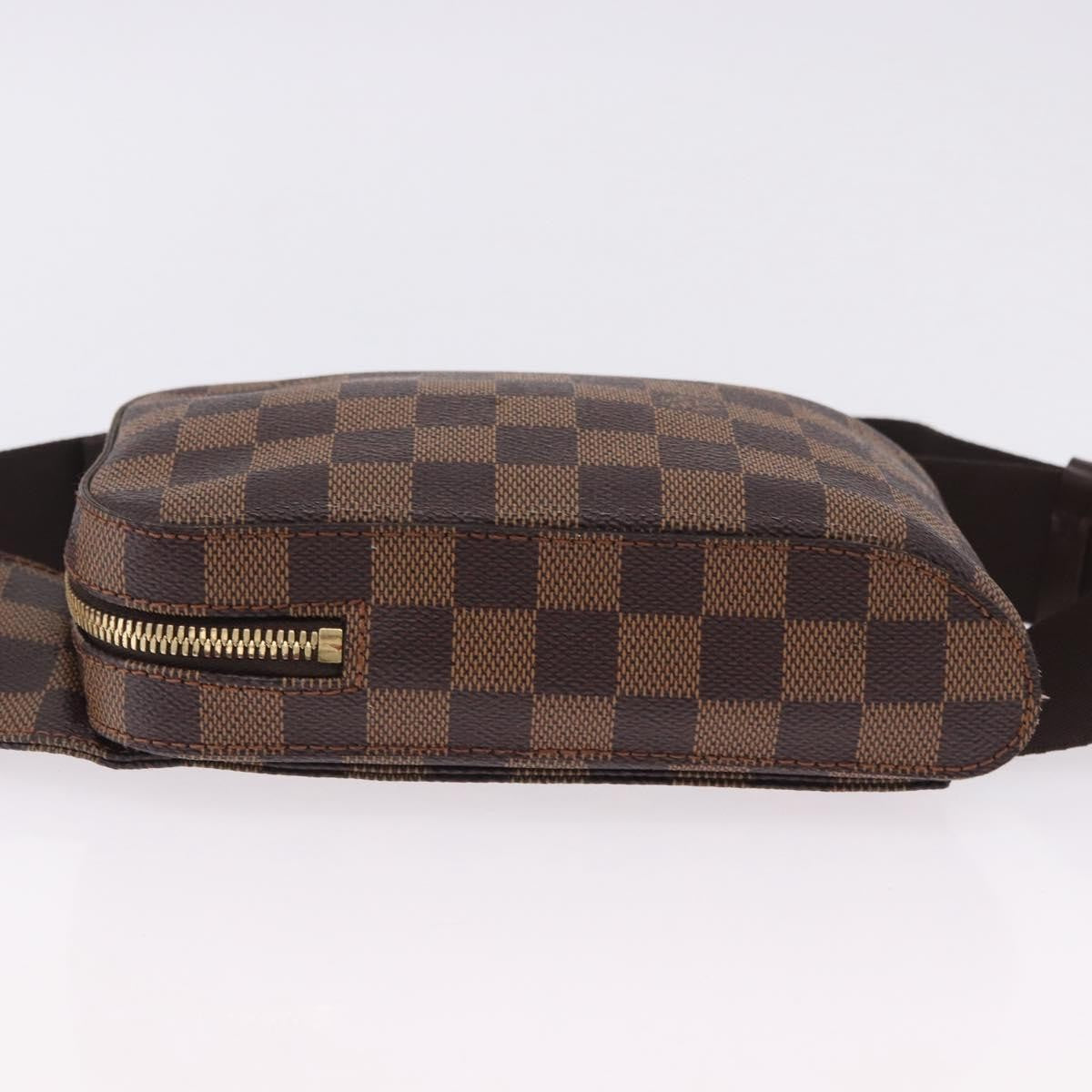 Louis Vuitton Geronimos Damier Brown Canvas Clutche & Pouche Bag (Pre-Owned)