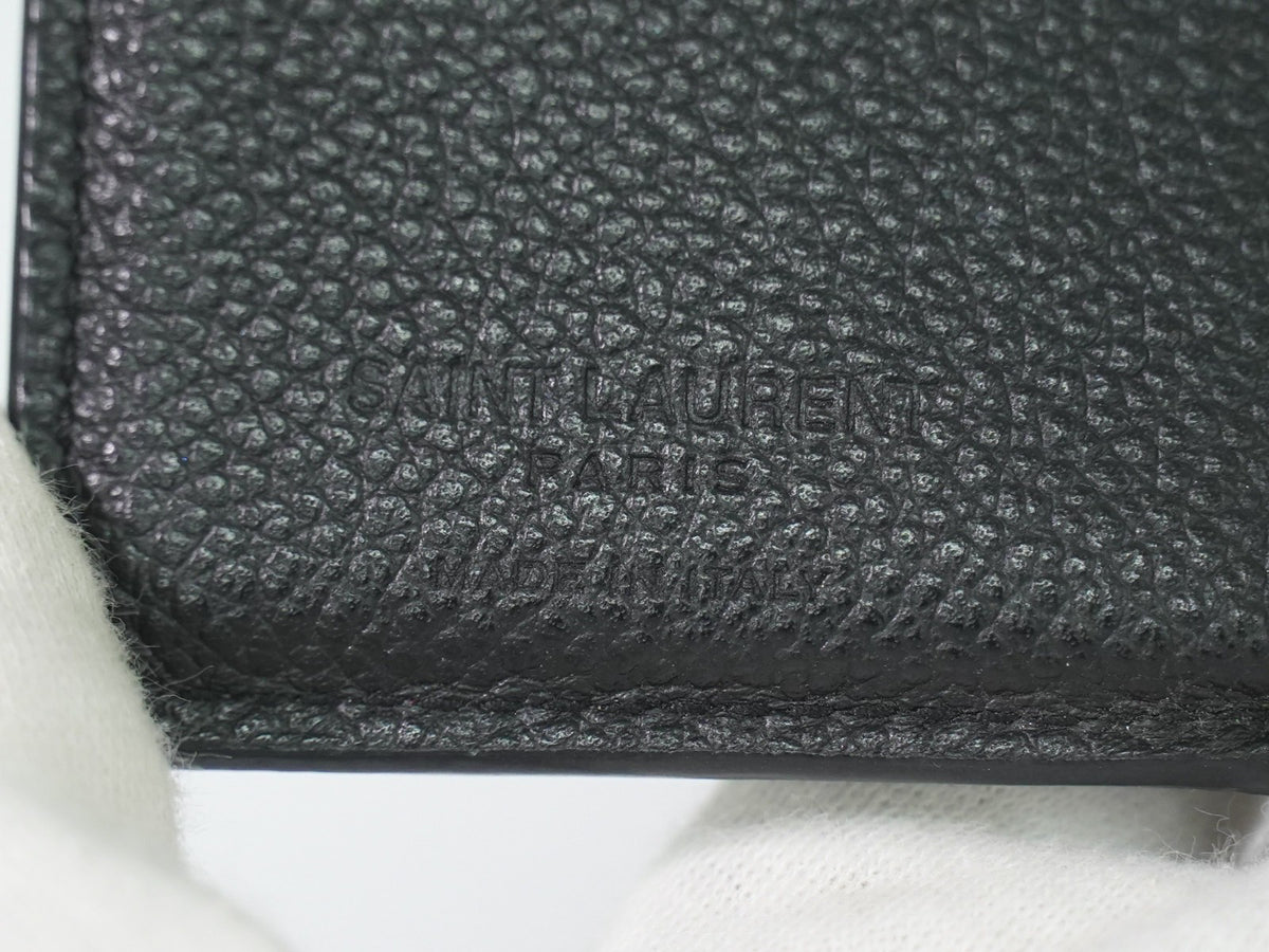Chanel Compact Quilted Lambskin Black Leather Wallets Accessory (Pre-Owned)