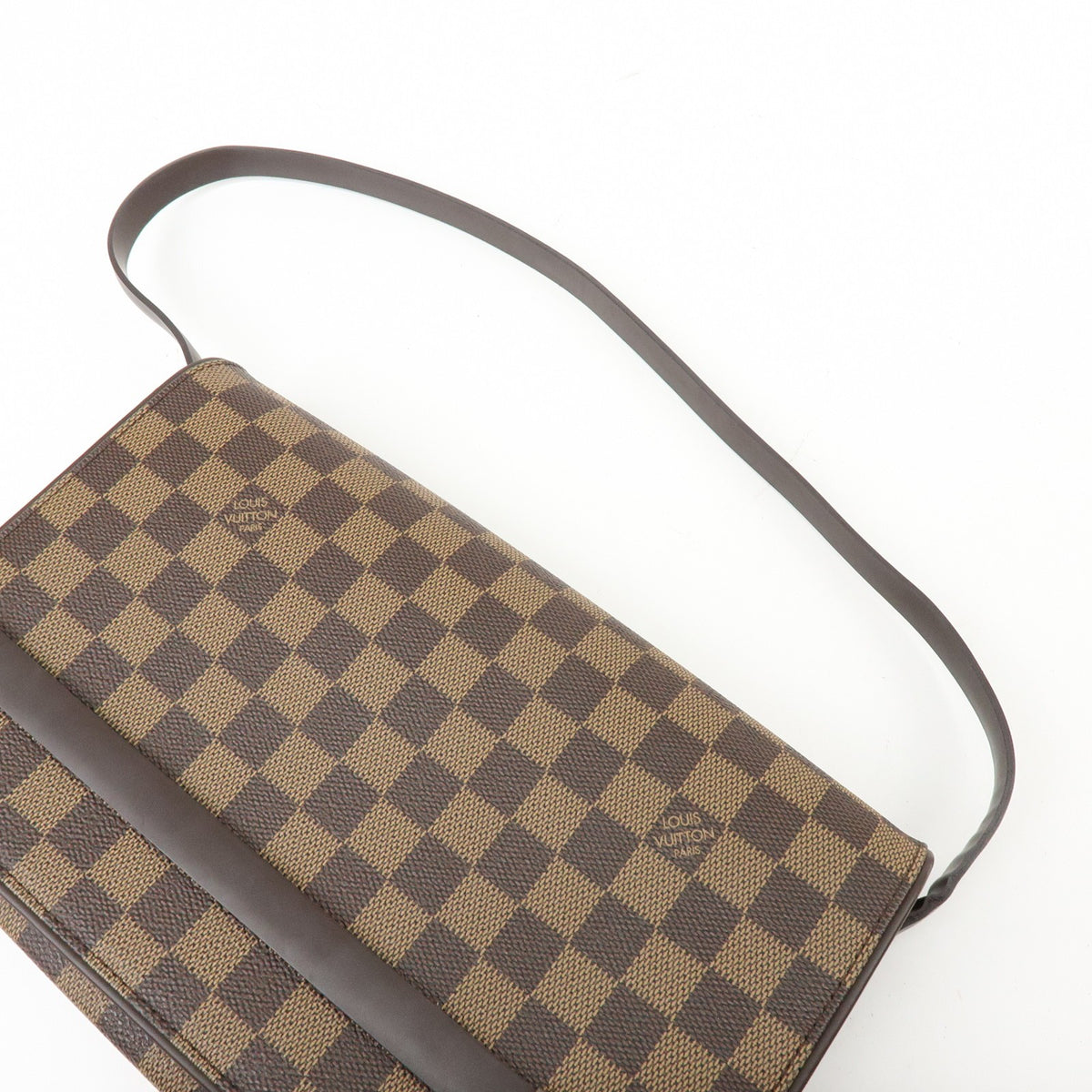 Louis Vuitton Tribeca Damier Brown Canvas Handbag (Pre-Owned)