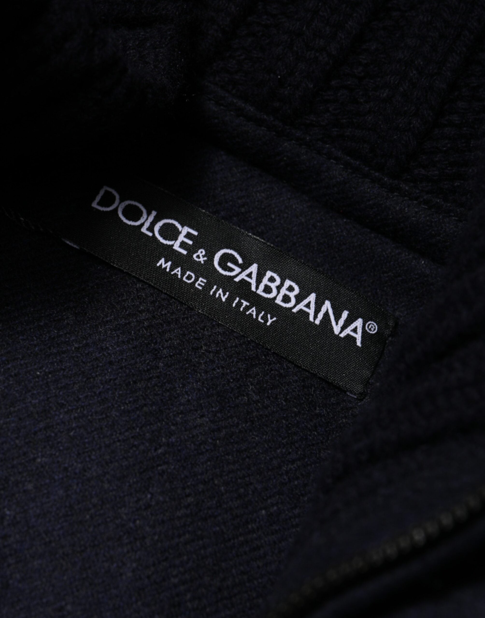 Dolce & Gabbana Black Nylon Hooded Puffer Men Coat Men's Jacket