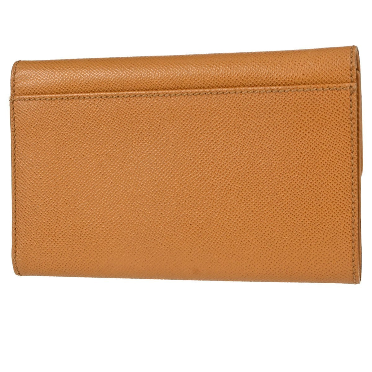 Chanel Trifold Caviar Brown Leather Wallets Accessory (Pre-Owned)