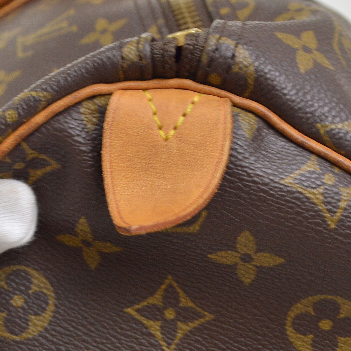 Louis Vuitton Keepall Monogram Canvas Brown Canvas Travel Bag Bag (Pre-Owned)
