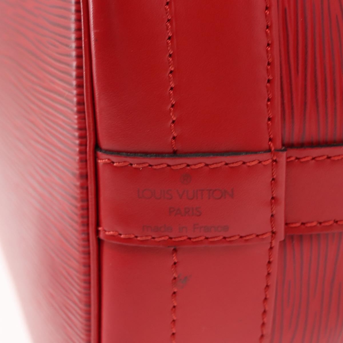 Louis Vuitton Noe Epi Leather Red Leather Shoulder Bag Bag (Pre-Owned)