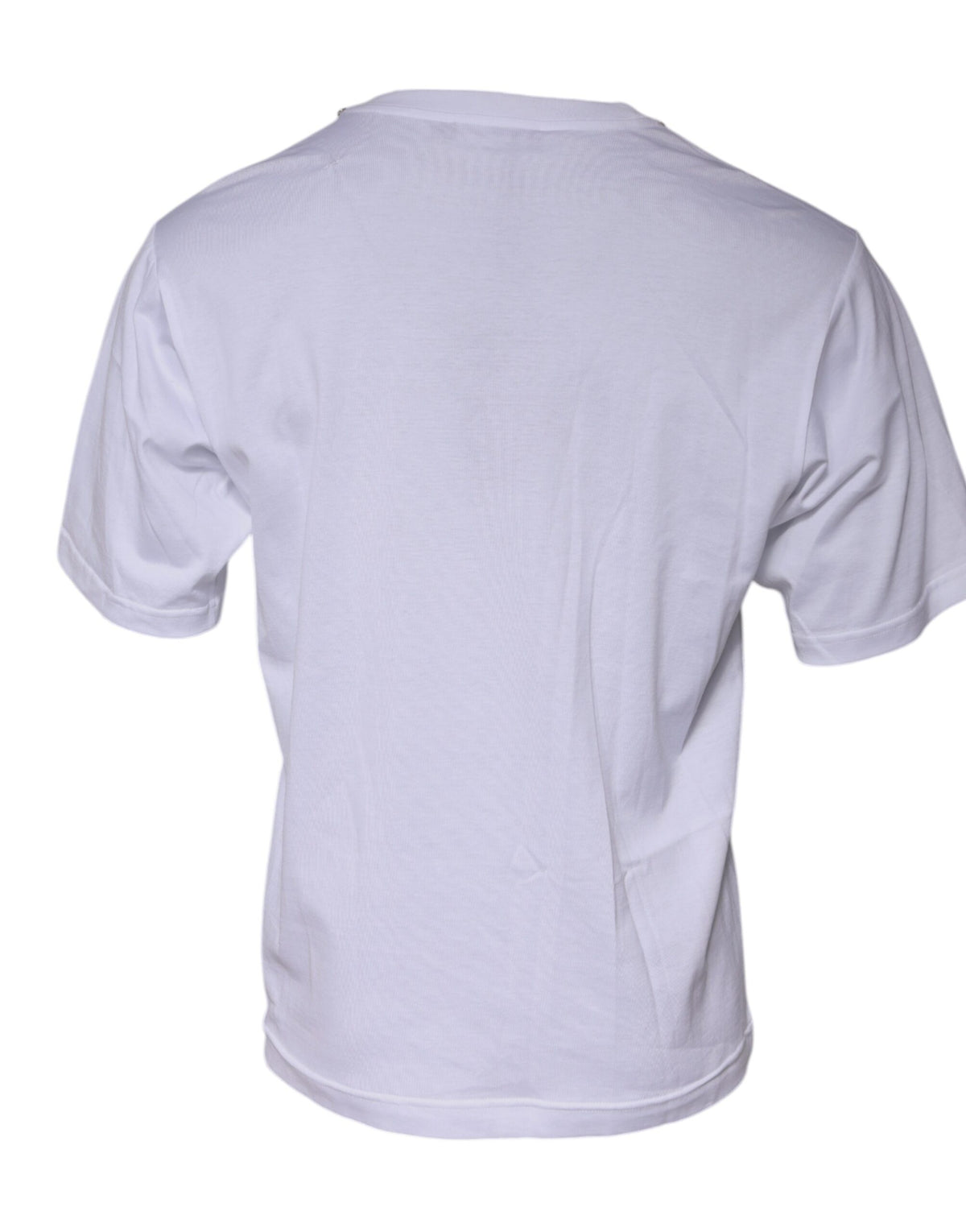 Dolce & Gabbana White DG Logo Crew Neck Short Sleeve Men's T-shirt (Pre-Owned)