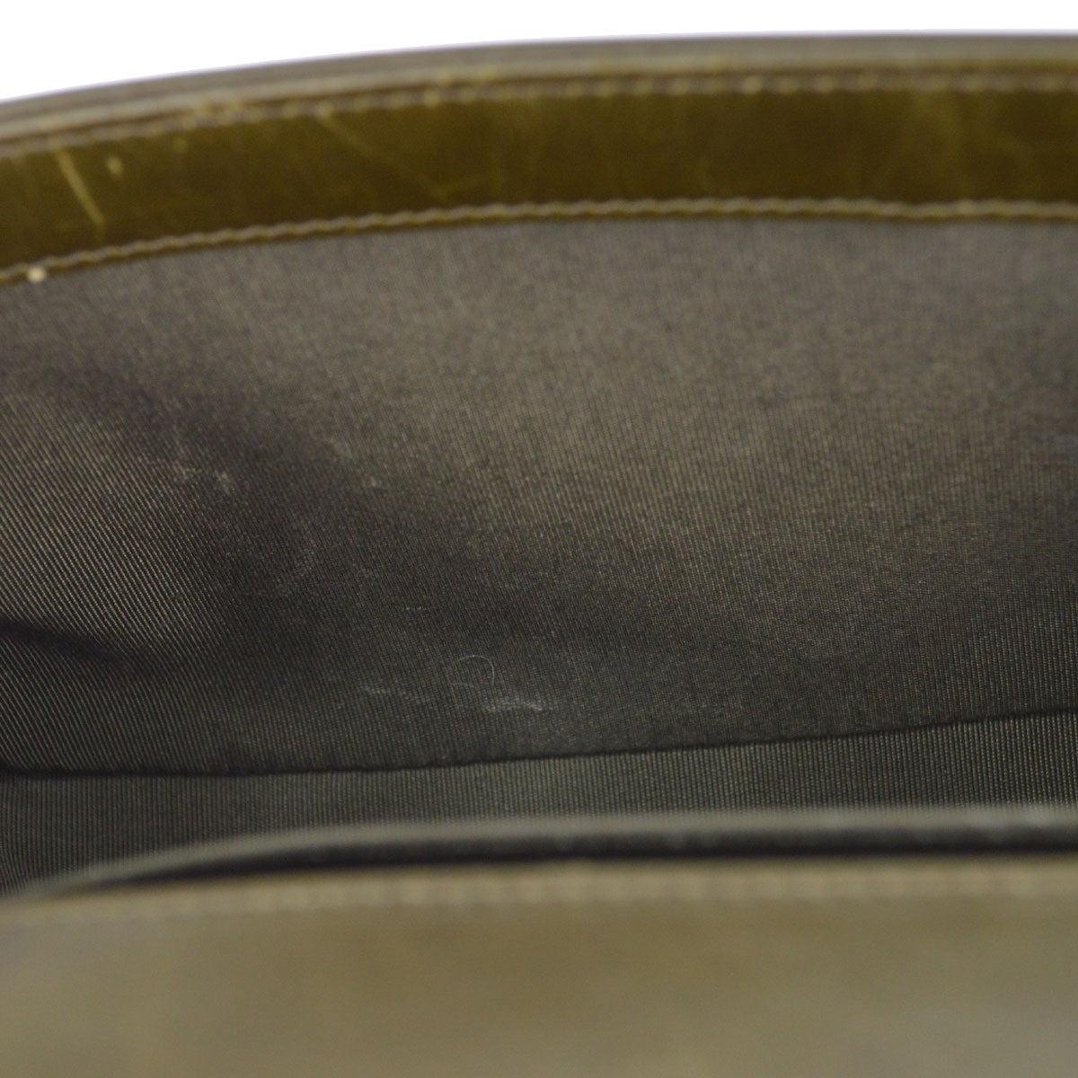 Chanel Boy Flap Shearling With Leather Green Leather Shoulder Bag Bag (Pre-Owned)
