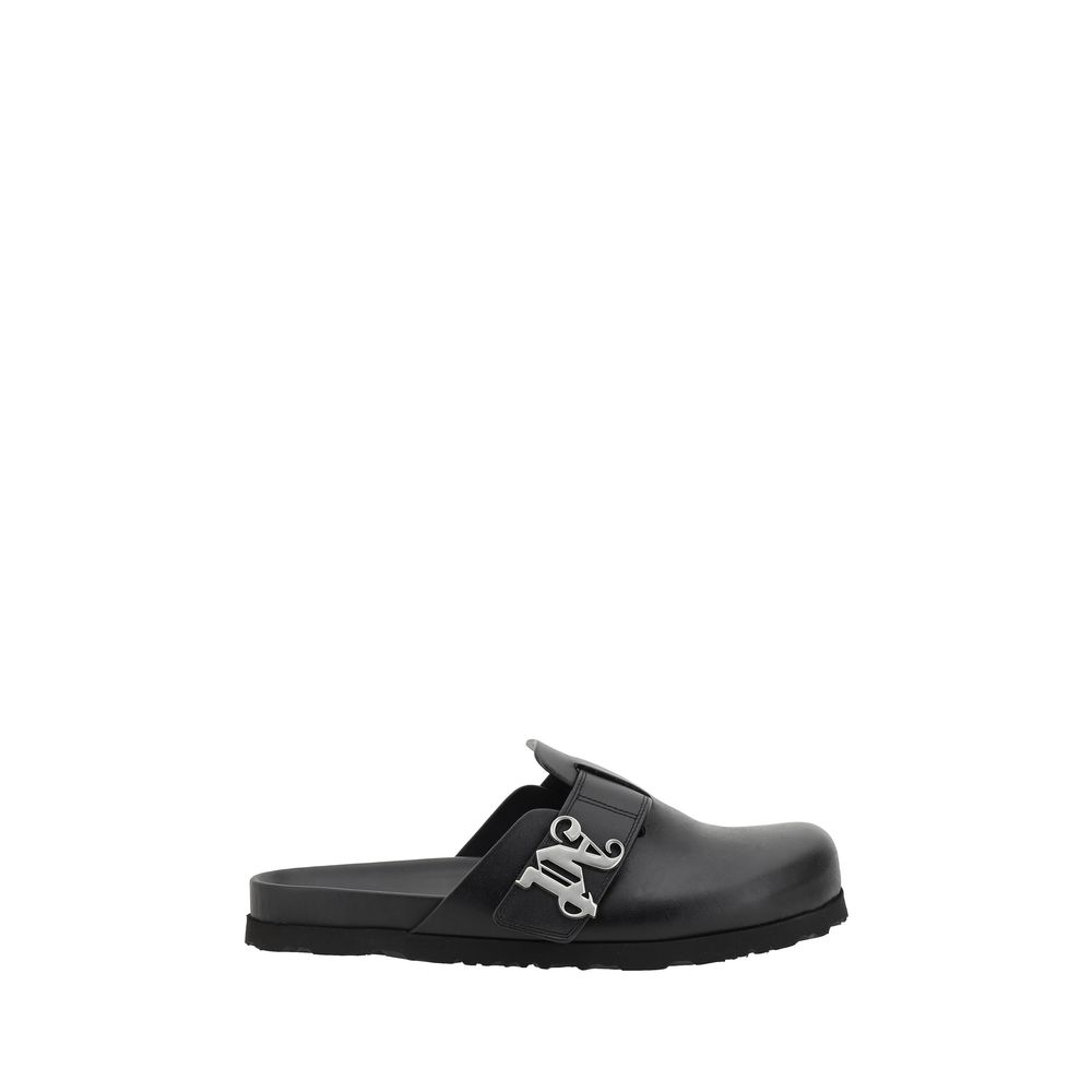 Palm Angels Leather Men's Mules