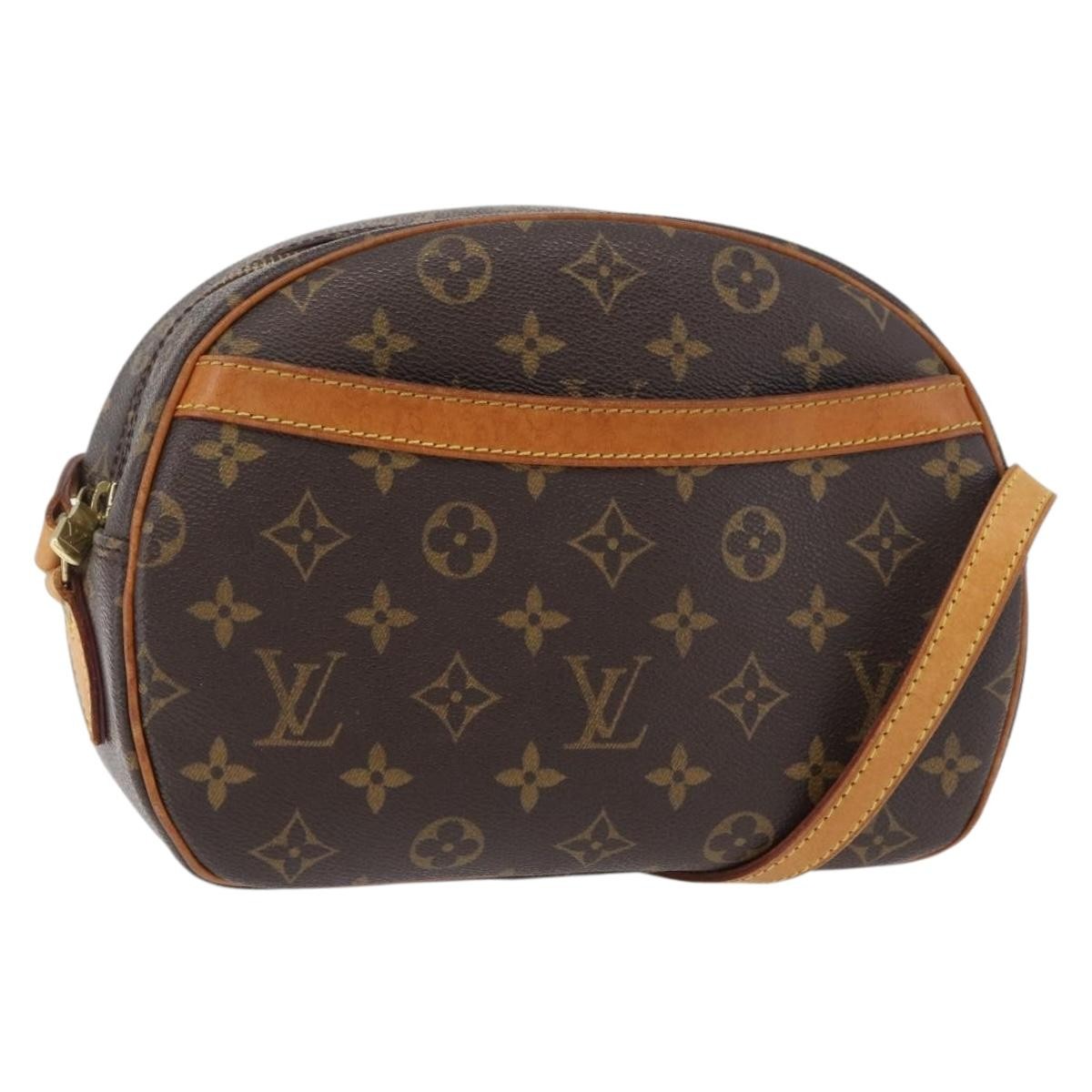 Louis Vuitton Blois Monogram Canvas Brown Canvas Handbag (Pre-Owned)
