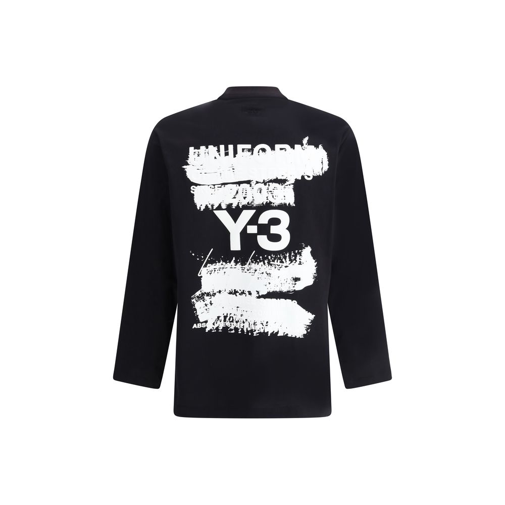 Y-3 Long Sleeve Jersey whit maxi Men's print
